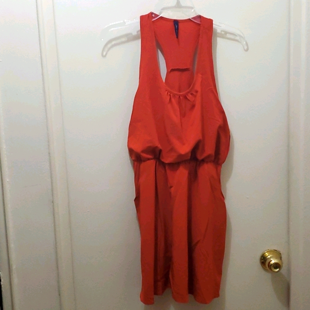 ⚫2 for $30⚫ FINAL TOUCH - DARK ORANGE DRESS